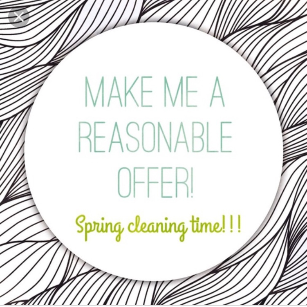 Spring cleaning!! All reasonable offers accepted!!